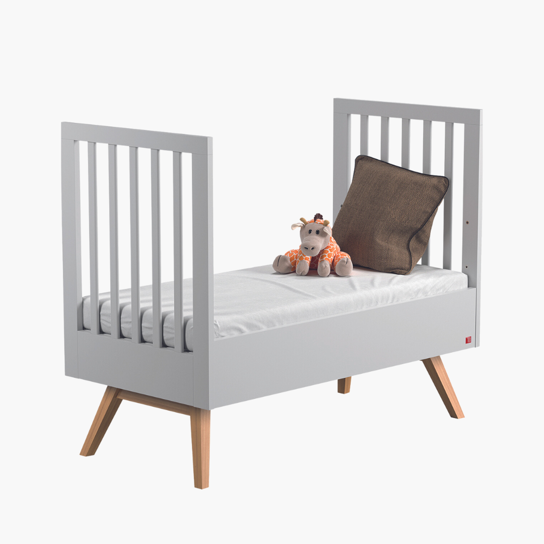Nautis Cot Bed (70x140) - White/Oak