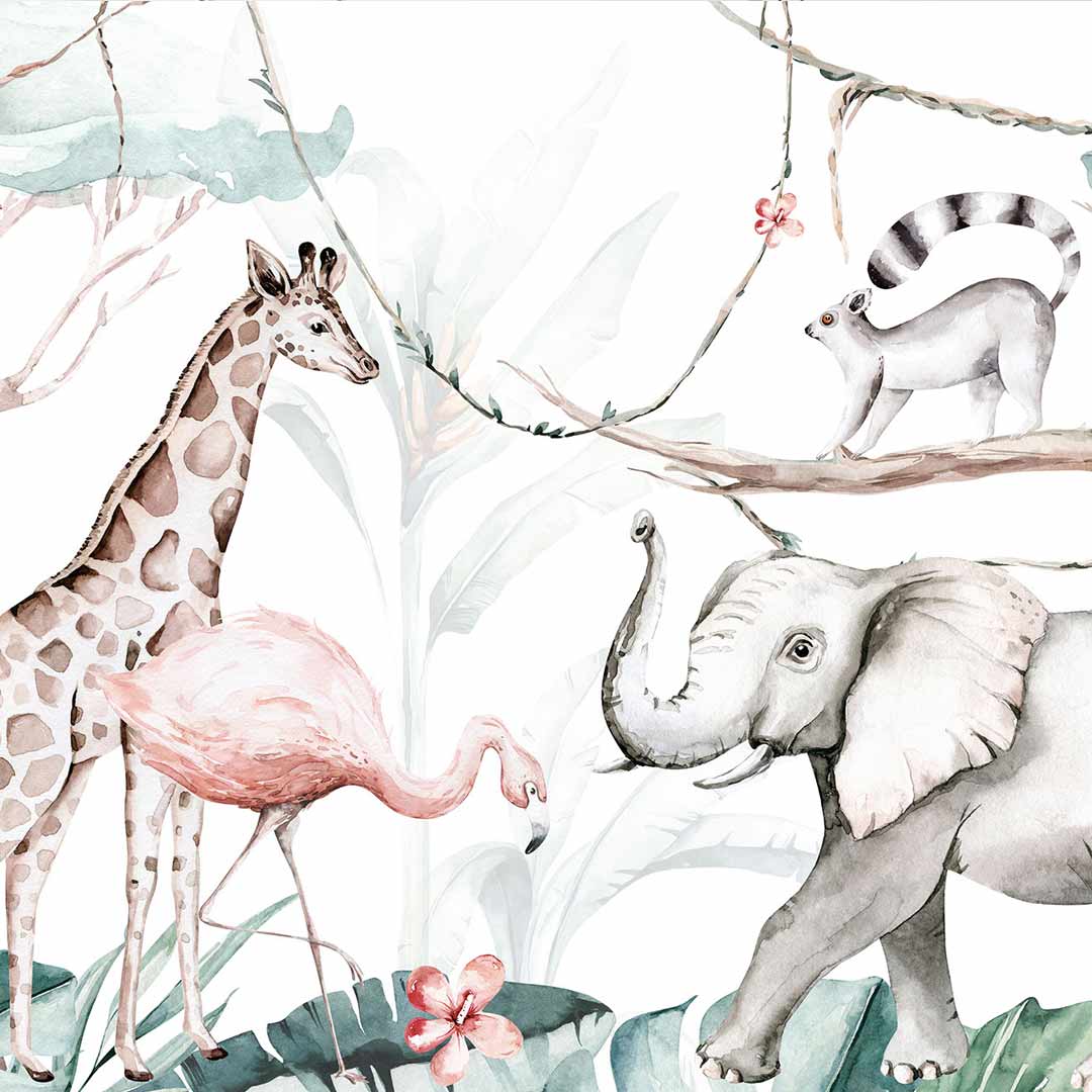 Wallpaper - Jungle Friends