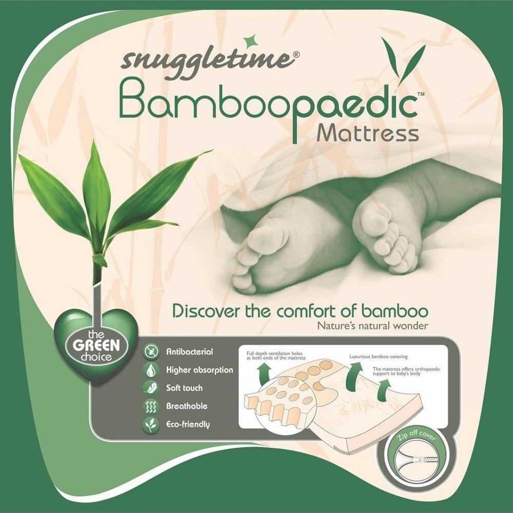 Bamboo Cot Mattress - 60X120