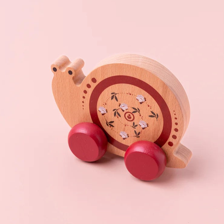 Bebe Pure - Snail Push Toy