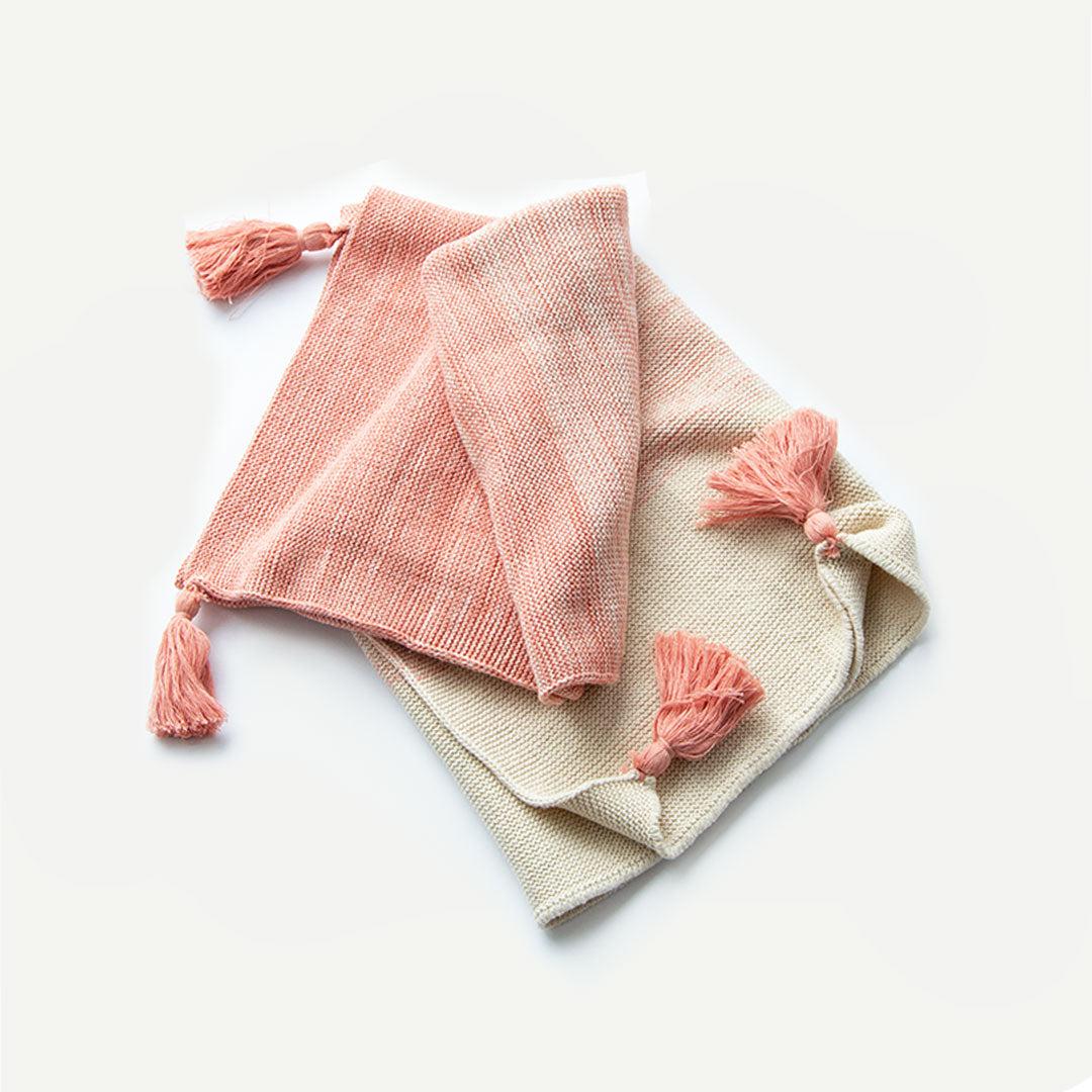 Luna Baby Blanket - Peach