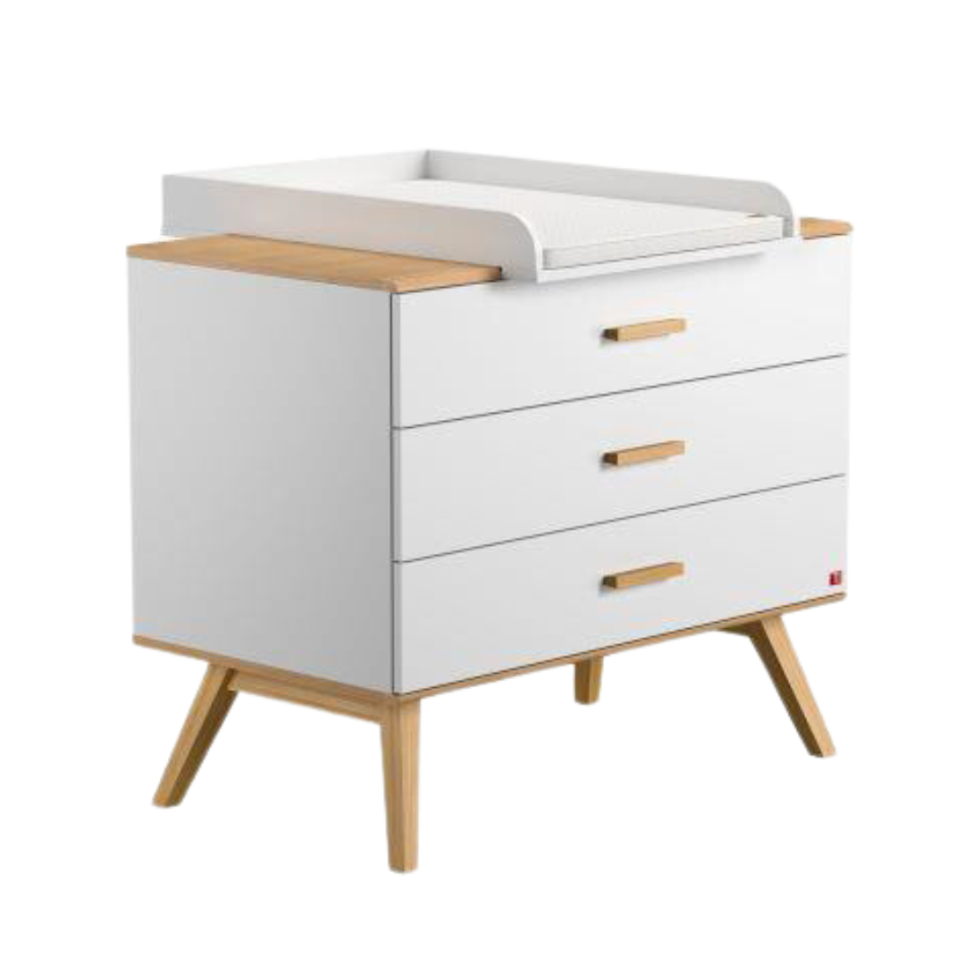 Nautis Dresser/Compactum - White/Oak