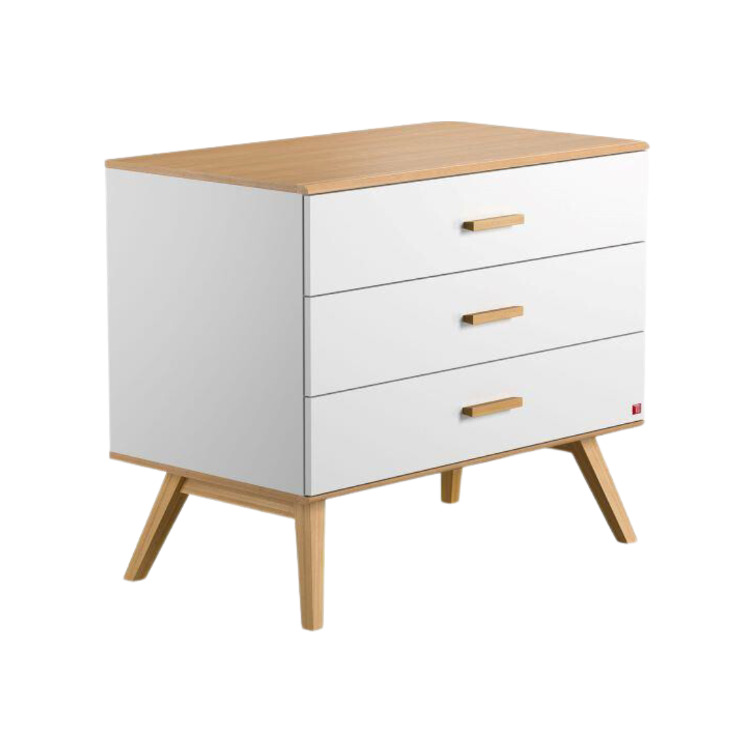 Nautis Dresser/Compactum - White/Oak