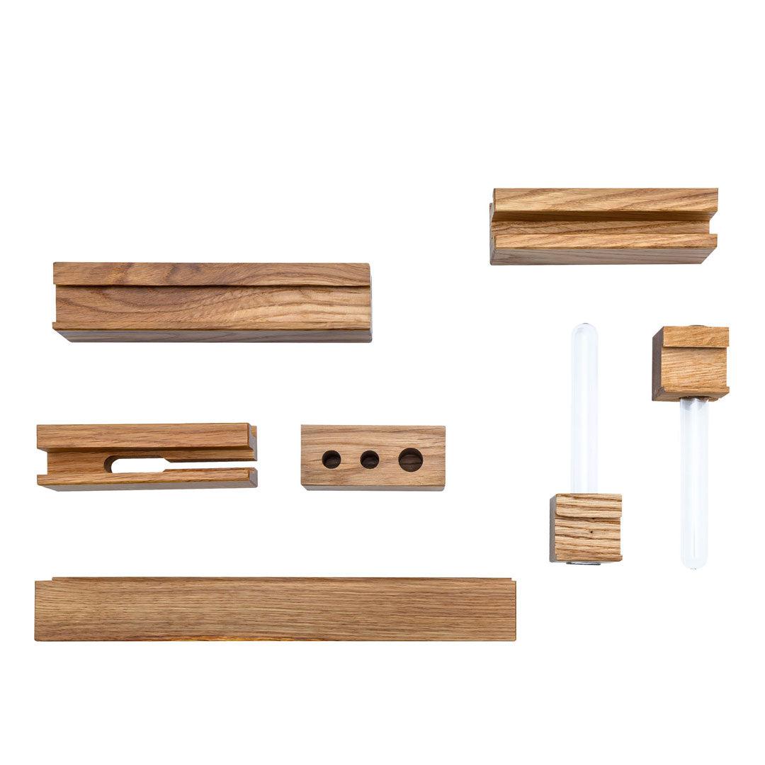 Set Of Accessories For Dresser With Functional Slat