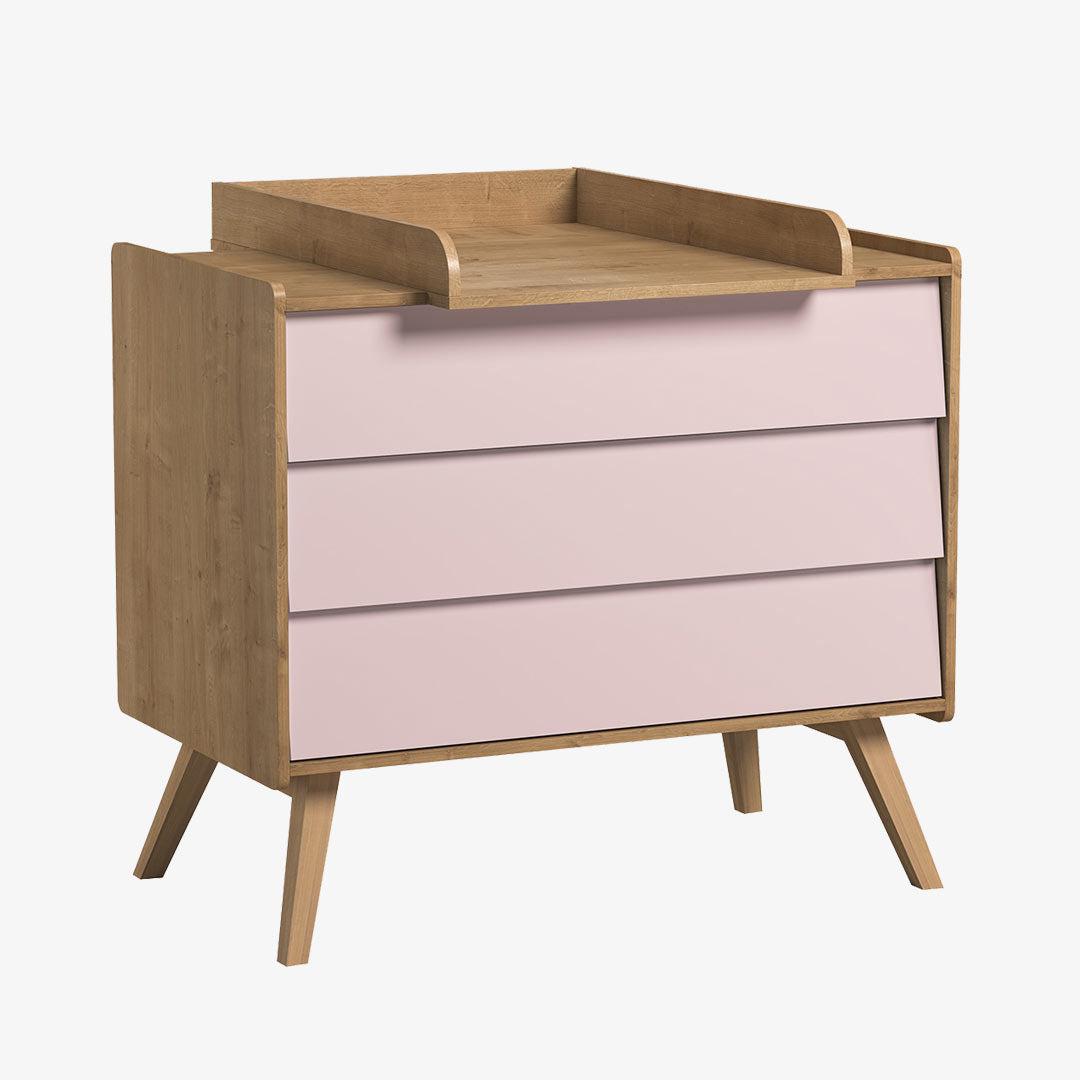 Vintage Dresser/Compactum - Pink