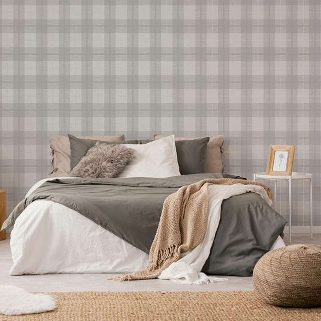 Wallpaper - Heritage Tweed Grey